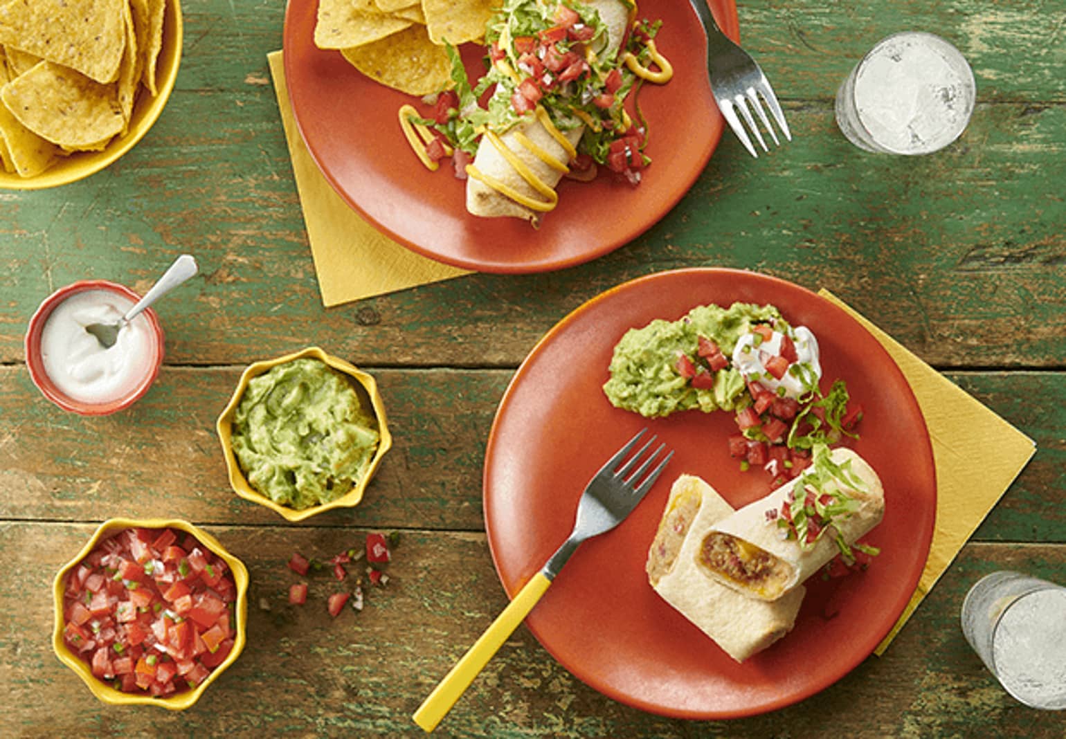 Bean and Cheese Burritos